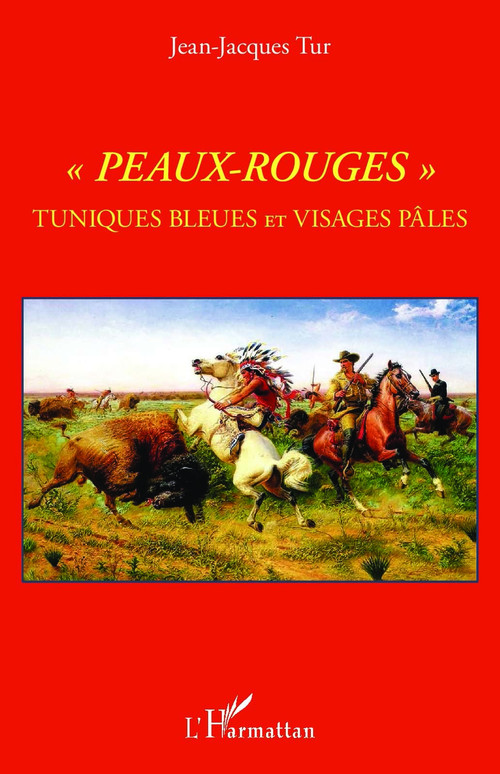 ebook cover of "Peaux-Rouges", by Jean-jacques Tur