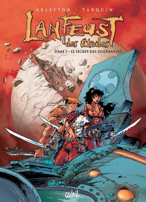Couverture ebook de Lanfeust des Étoiles T07 - Le secret des dolphantes, de Christophe Arleston