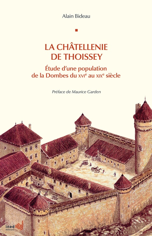 Couverture ebook de La châtellenie de Thoissey, de Alain Bideau
