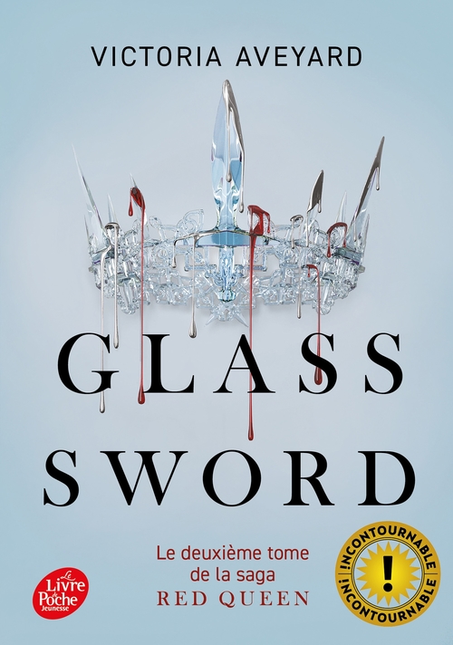 Couverture ebook de Red Queen - Tome 2 - Glass sword, de Victoria Aveyard