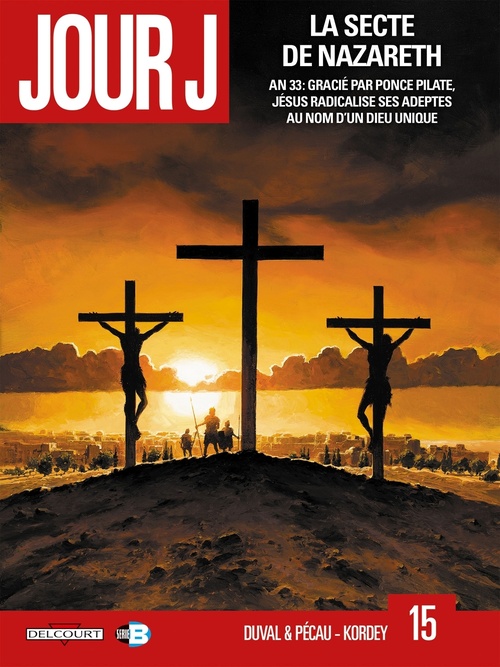 ebook cover of Jour J T15 - La Secte de Nazareth, by Fred Blanchard