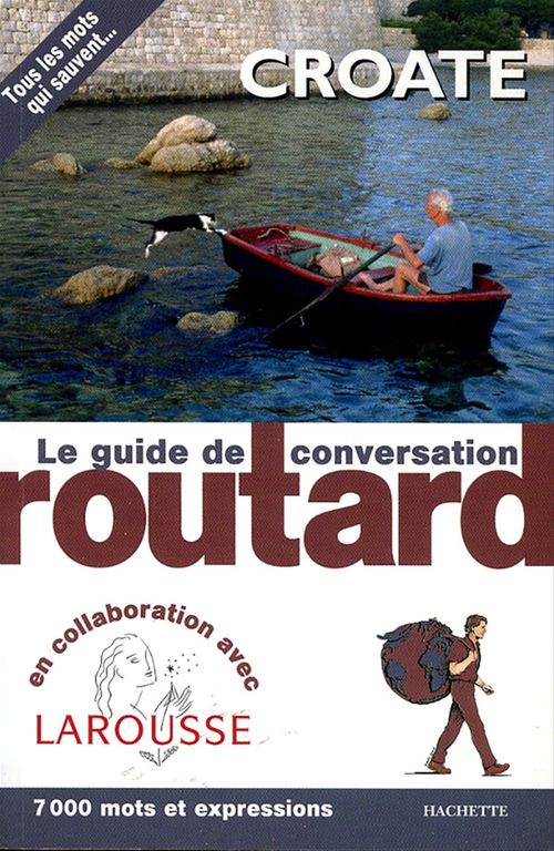 Couverture ebook de Croate le guide de conversation Routard, de Collectif