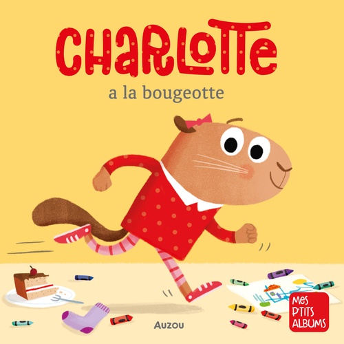 audiobook cover of Charlotte la marmotte a la bougeotte, by Ghislaine Biondi