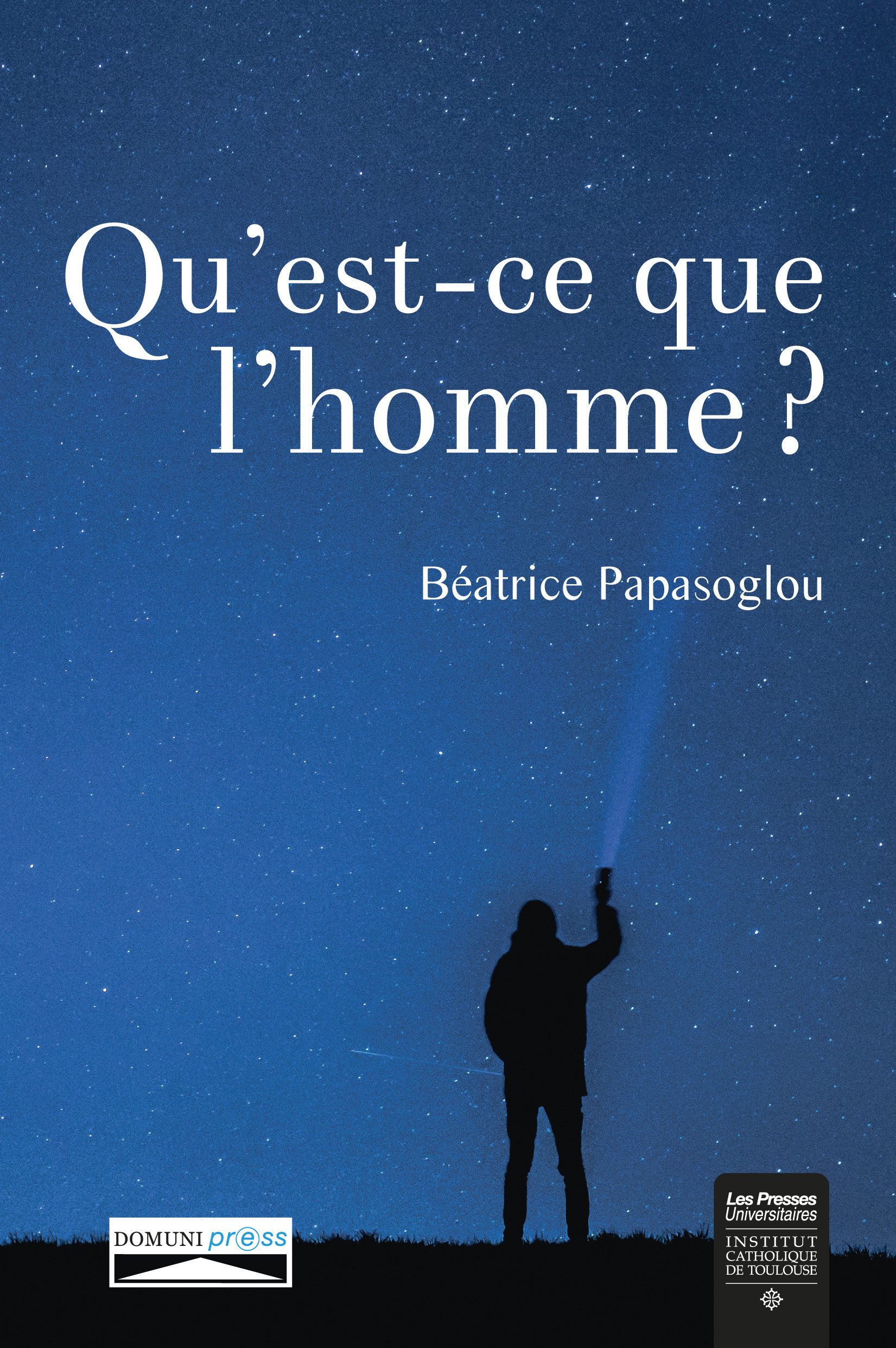 Couverture ebook de Qu'est-ce que l'homme ?, de Collectif, Béatrice Papasoglou