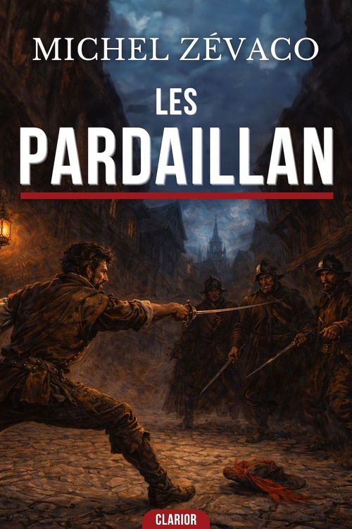 ebook cover of Les pardaillan - Tome 1, by Michel Zevaco