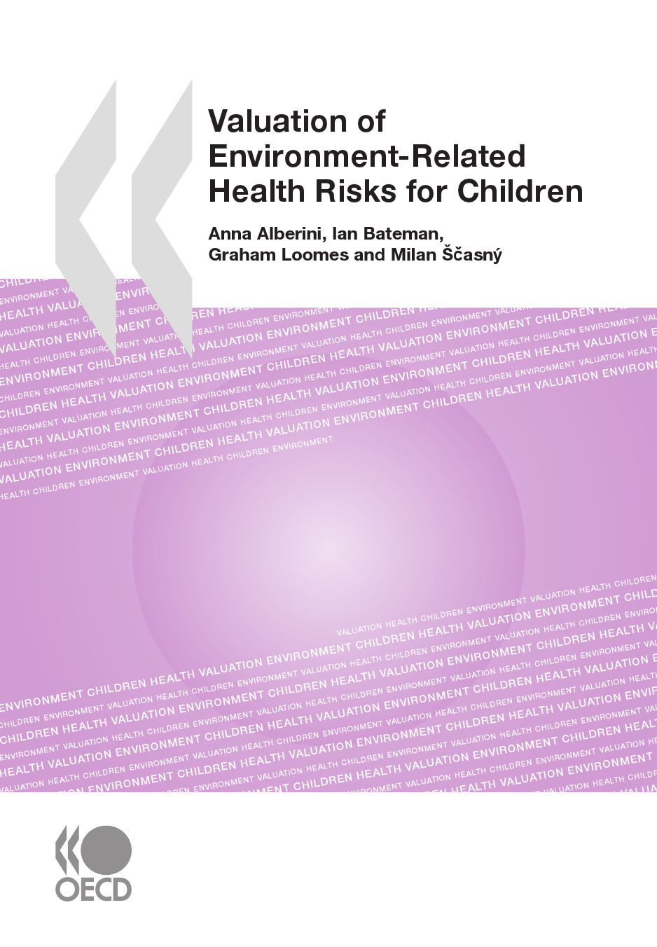 Couverture ebook de Valuation of Environment-Related Health Risks for Children, de Collective