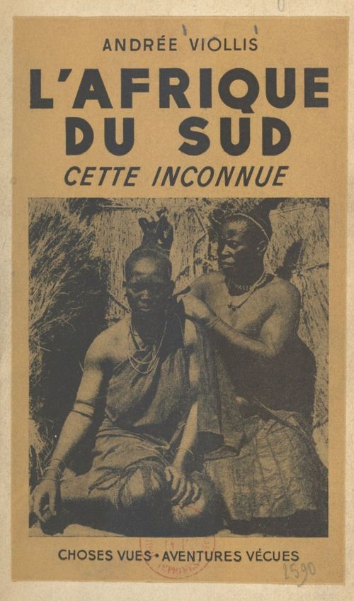 ebook cover of L'Afrique du Sud, cette inconnue, by Andrée Viollis