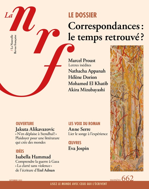 ebook cover of La Nouvelle Revue Française N° 662 (septembre 2025), by Collectifs