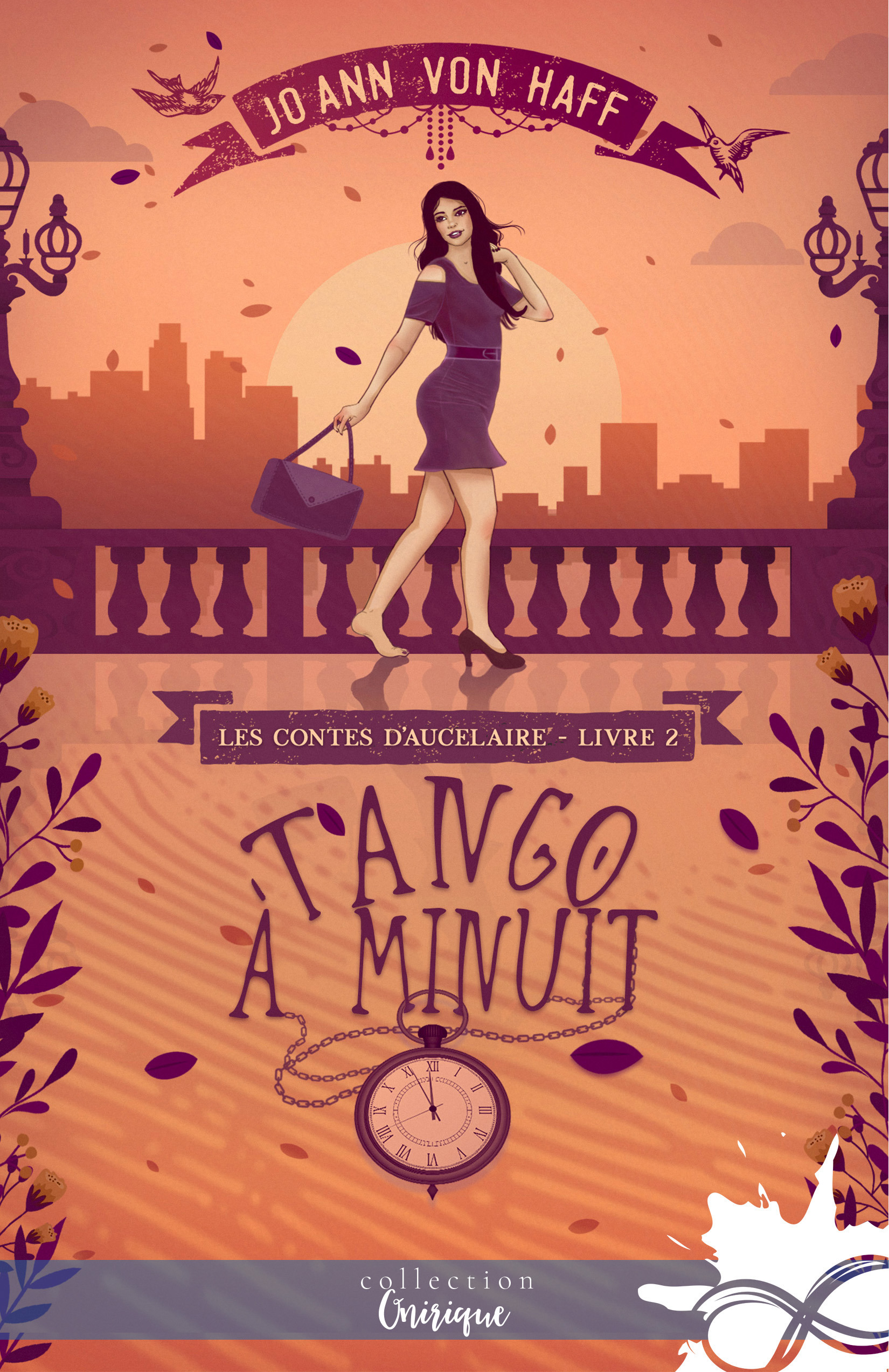 ebook cover of Tango à minuit, by Jo Ann von Haff