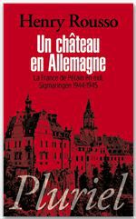 Couverture ebook de Un château en Allemagne, de Henry Rousso