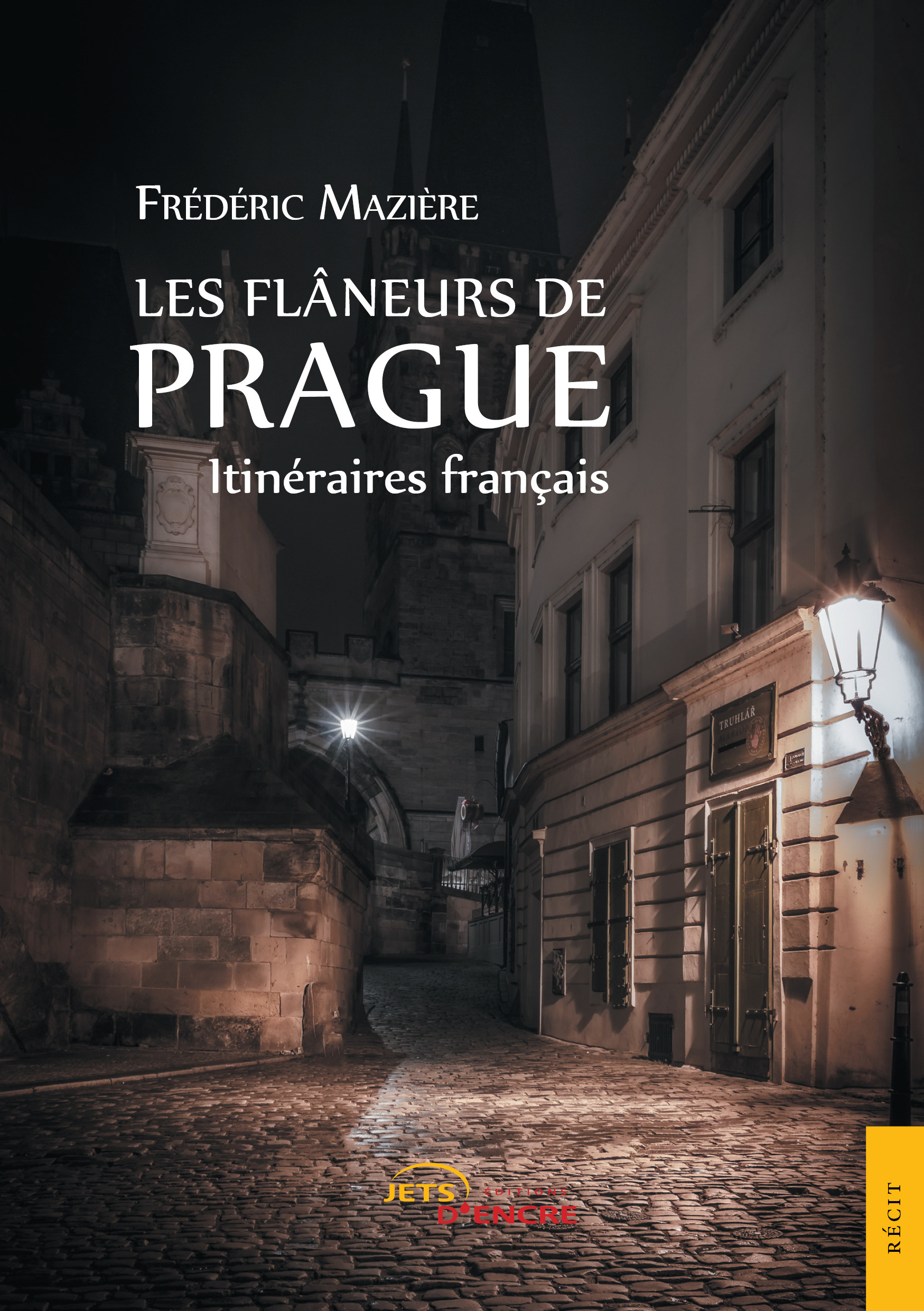 ebook cover of Les Flâneurs de Prague, by Frédéric Mazière