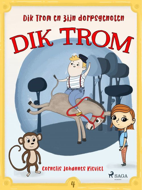 ebook cover of Dik Trom en zijn dorpsgenoten, by Cornelis Johannes Kieviet