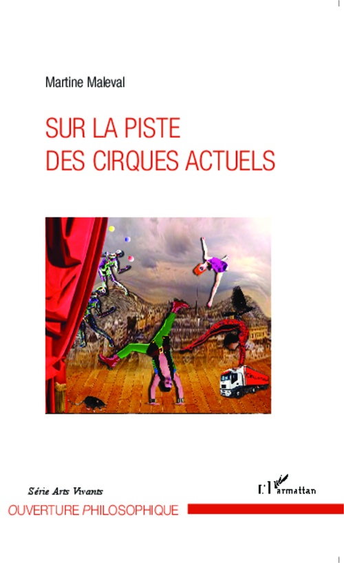 Couverture ebook de Sur la piste des cirques actuels, de Martine Maleval