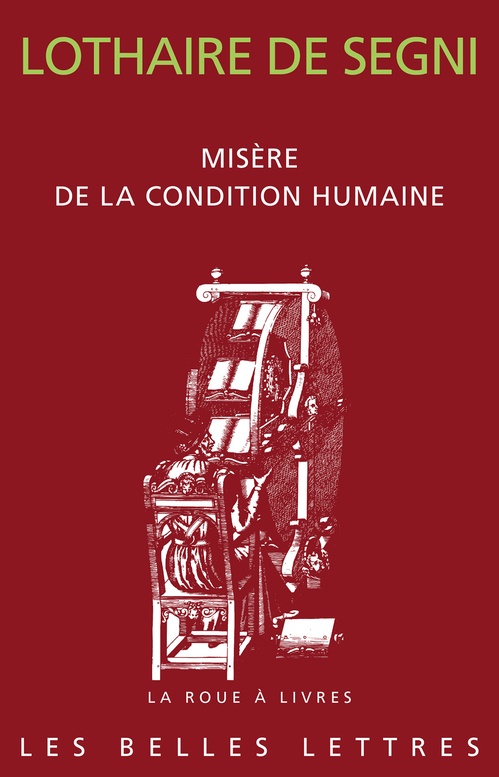 ebook cover of Misère de la condition humaine, by Lothaire  de Segni