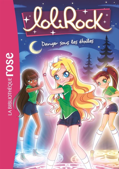 Couverture ebook de LoliRock 13 - Danger sous les étoiles, de Collectif