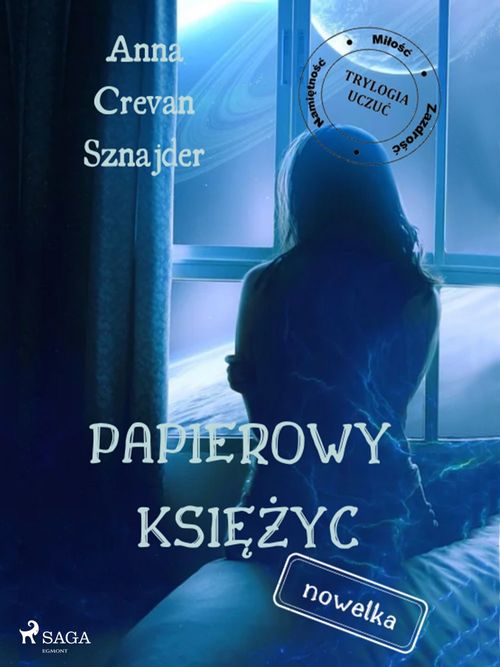 ebook cover of Papierowy ksiezyc, by Anna Crevan Sznajder