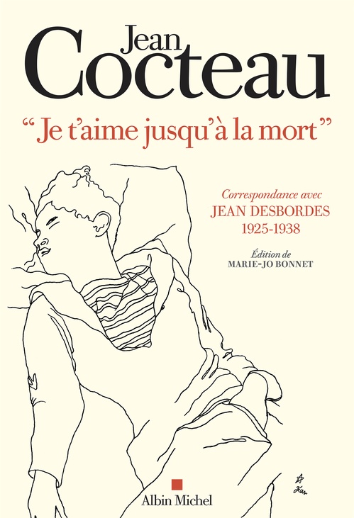 ebook cover of "Je t'aime jusqu'à la mort", by Jean Cocteau
