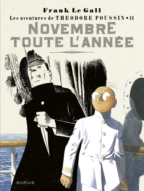 Couverture ebook de Théodore Poussin - Tome 11 - Novembre toute l'année, de Frank Le Gall