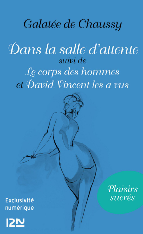 Couverture ebook de Dans la salle d'attente suivi de Le corps des hommes et David Vincent les a vus, de Galatée de Chaussy