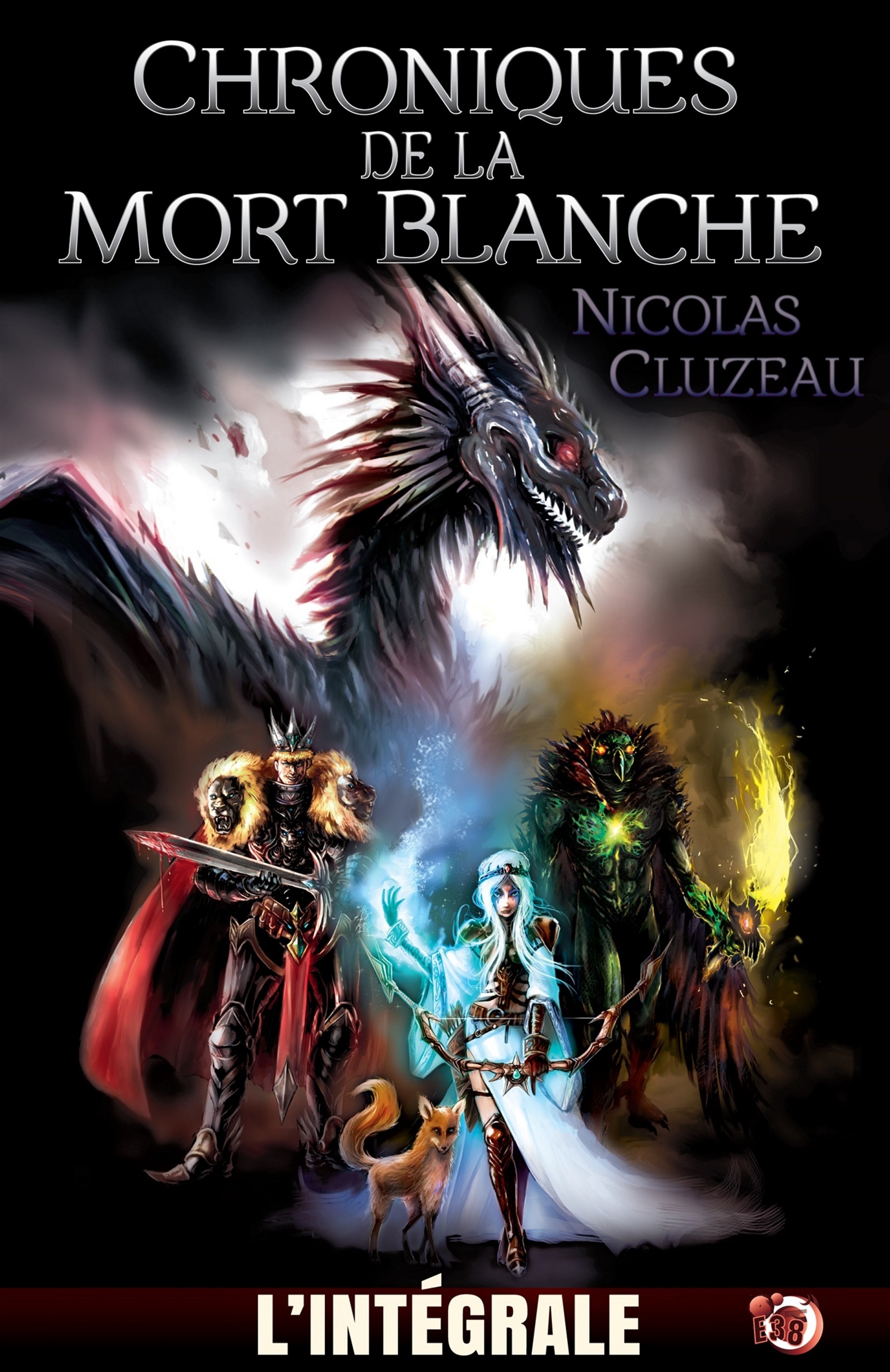 ebook cover of Chroniques de la Mort Blanche, by Nicolas Cluzeau
