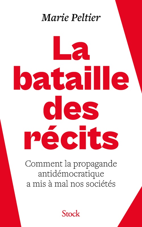 ebook cover of La bataille des récits, by Marie Peltier