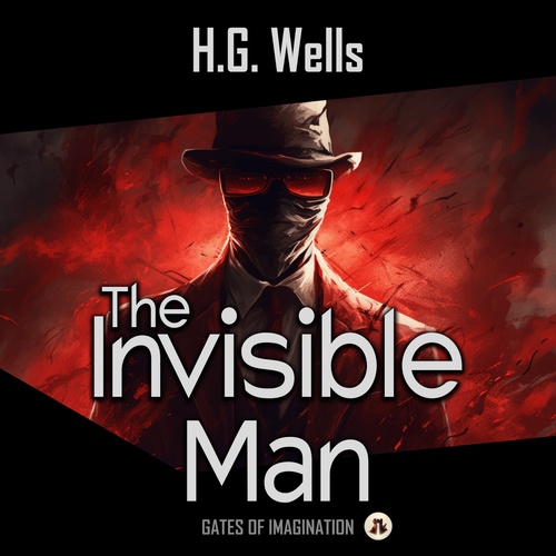 audiobook cover of The Invisible Man, by H.G. Wells