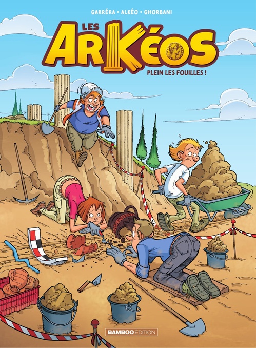 ebook cover of Les Arkéos - Tome 1, by Alkéo, Jean-Luc Garréra, Cédric Ghorbani