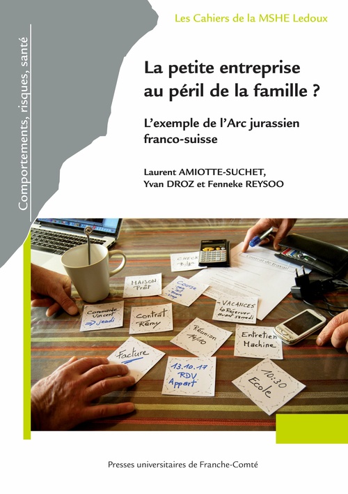 ebook cover of La petite entreprise au péril de la famille ?, by Fenneke Reysoo, Yvan Droz, Laurent Amiotte-suchet