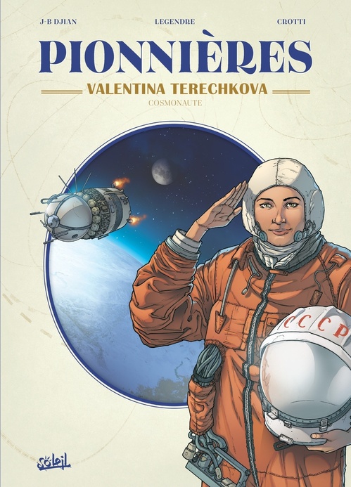Couverture ebook de Pionnières - Valentina Terechkova, de Jean-Blaise Djian