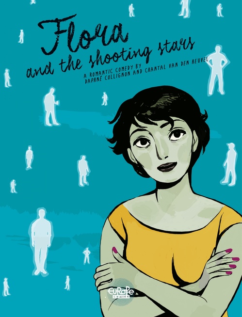 ebook cover of Flora and the Shooting Stars, by Chantal Van den Heuvel