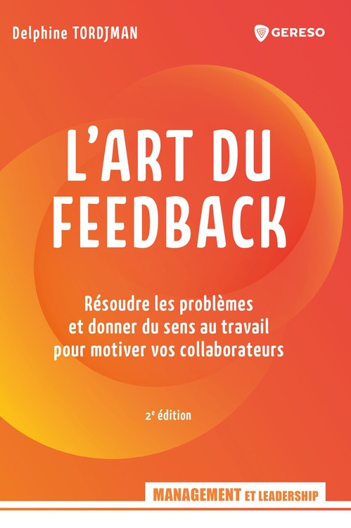 Couverture ebook de L'art du feedback, de Delphine Tordjman