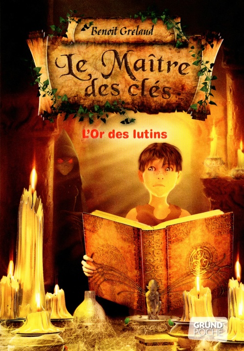 Couverture ebook de Le maître des clés T02 - L'or des lutins, de Benoît Grelaud