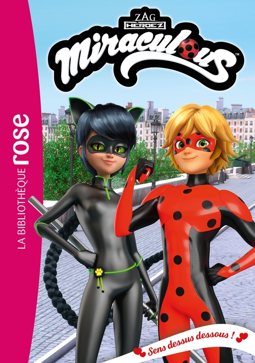 ebook cover of Miraculous 48 - Sens dessus dessous !, by Collectif