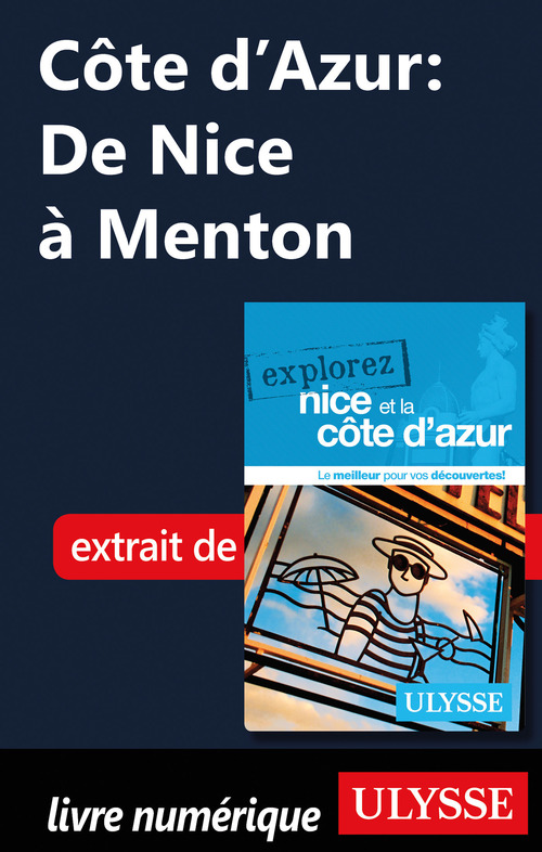 Couverture ebook de Côte d'Azur: De Nice à Menton, de Sarah Meublat
