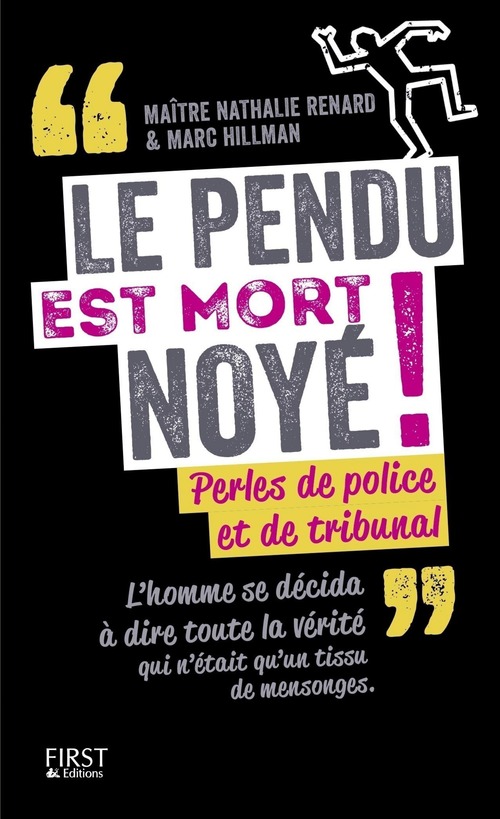Couverture ebook de Le pendu est mort noyé !, de Marc Hillman, Nathalie Renard