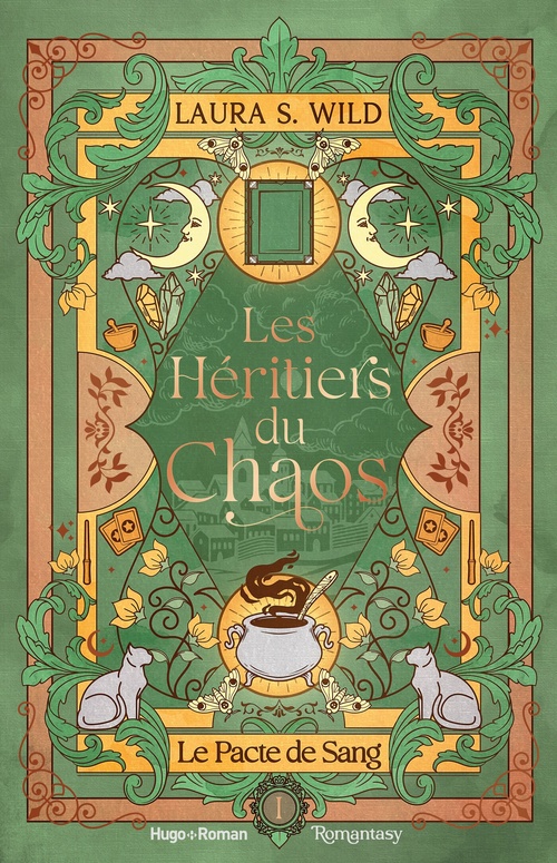 ebook cover of Les héritiers du chaos - T01, by Laura S. Wild