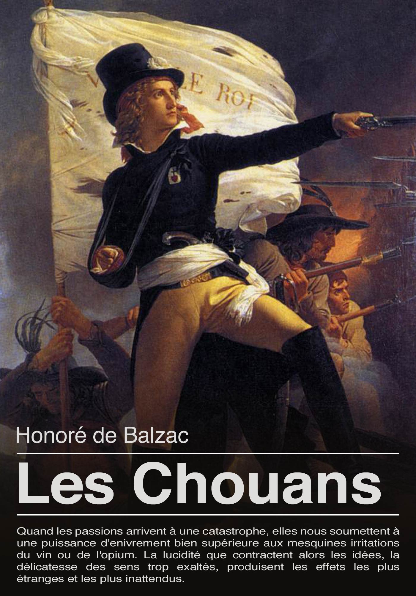 ebook cover of Les Chouans, by Honoré de Balzac