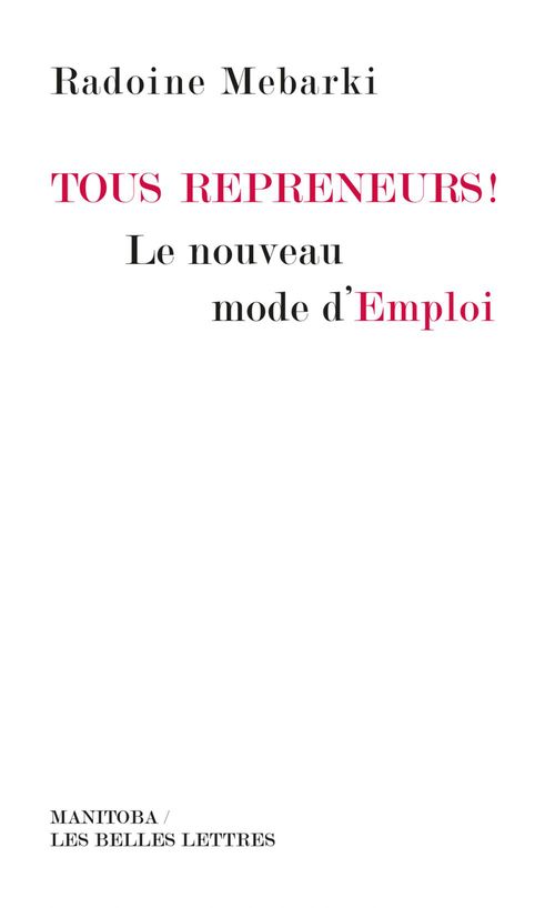 Couverture ebook de Tous repreneurs !, de Radoine Mebarki