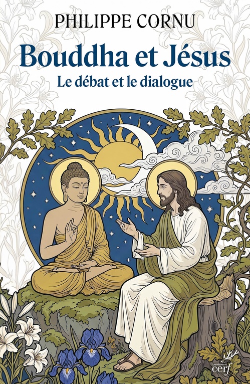 Couverture ebook de Bouddha et Jésus, de Philippe Cornu