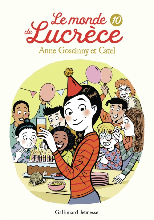 Couverture ebook de Le monde de Lucrèce (Tome 10), de Anne Goscinny, Catel