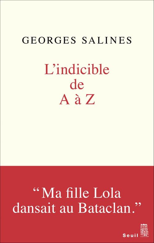 ebook cover of L'indicible de A à Z, by Georges Salines