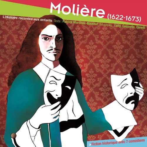 Couverture audiobook de Molière, de Patrick Martinez-Bournat