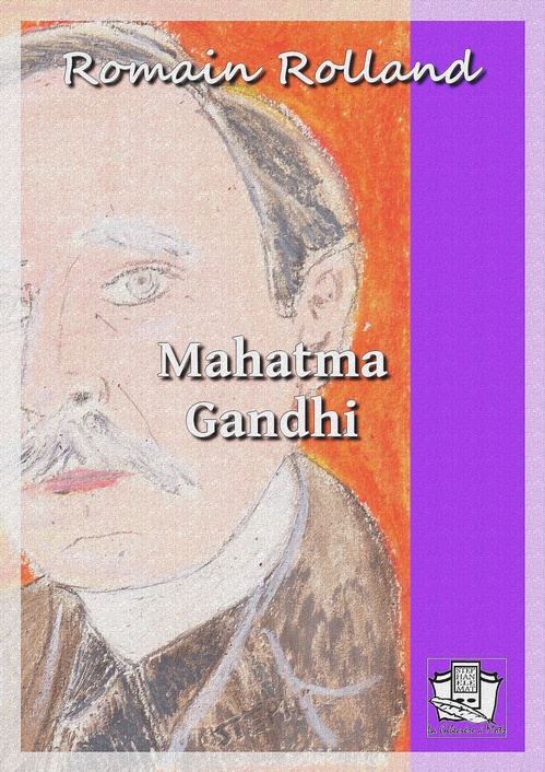 ebook cover of Mahatma Gandhi, by Romain Rolland