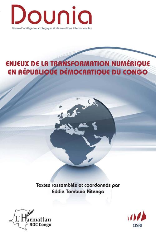Couverture ebook de Enjeux de la transformation numérique en République démocratique du Congo, de Eddie Tambwe Kitenge