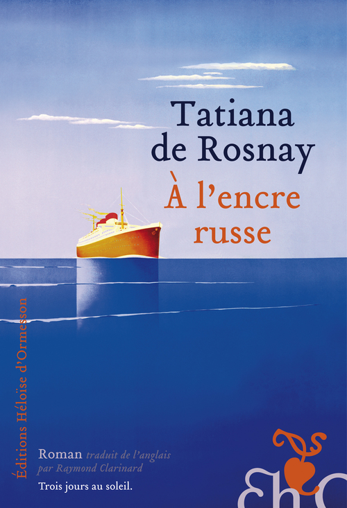 ebook cover of A l'encre russe, by Tatiana de Rosnay
