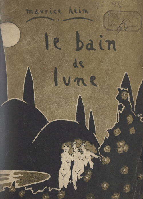 ebook cover of Le bain de lune, by Maurice Heim