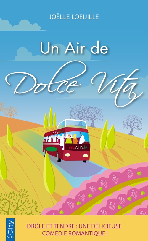 Couverture ebook de Un air de dolce vita, de Joëlle Loeuille