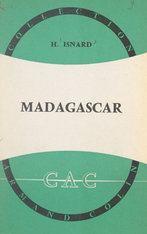 Couverture ebook de Madagascar, de Hildebert Isnard