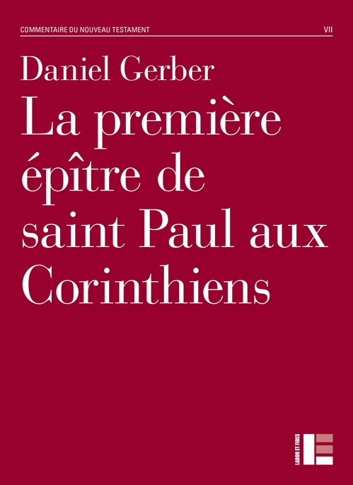 Couverture ebook de La première épître de saint Paul aux Corinthiens, de Daniel Gerber