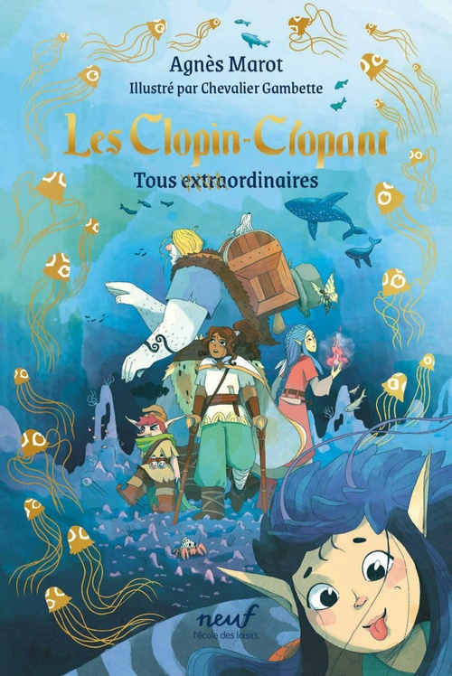 ebook cover of Les Clopin-Clopant  - Tous extraordinaires, by Agnès Marot